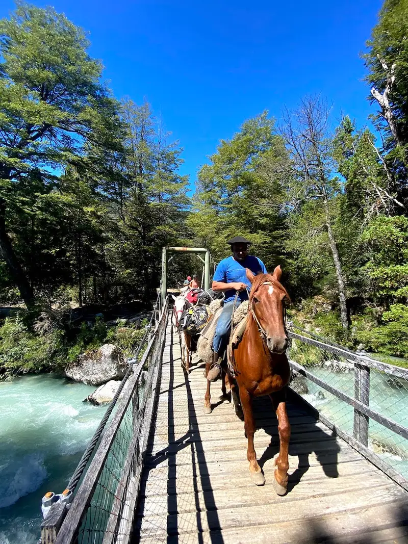 Logística y caballos pilcheros